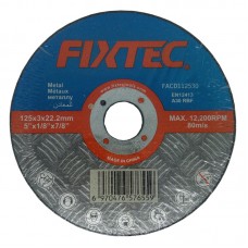 Δίσκος κοπής για μέταλλα 125mm FIXTEC FACD112530
