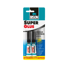 BISON Super Glue ρευστή 3gr