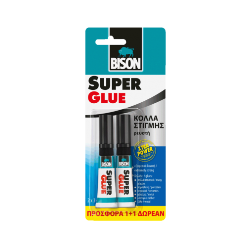 BISON Super Glue ρευστή 3gr