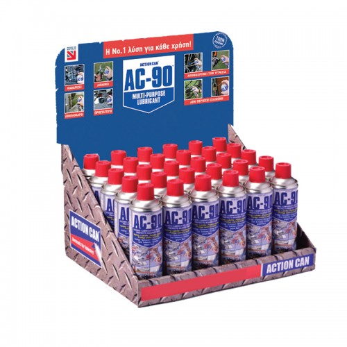 Κουτί με Αντισκωριακά - Λιπαντικά AC-90 Spray 15x200ml